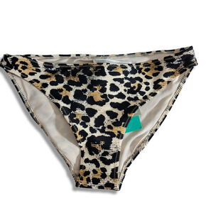 H&M Swim Animal Instinct Bikini bottom sz 6